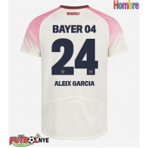 Camiseta Bayer Leverkusen Aleix Garcia #24 Visitante Equipación 2025-26 manga corta
